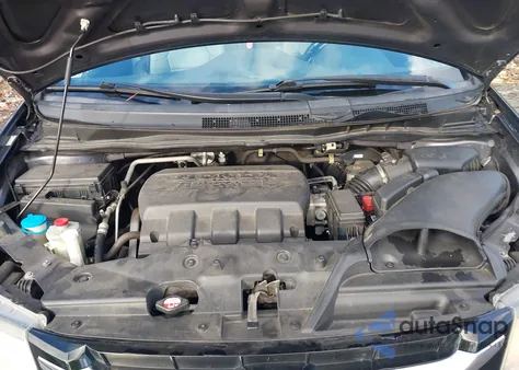 2014 Honda Odyssey Ex-L z USA, uszkodzony, nr VIN 5FNRL5H67EB009341